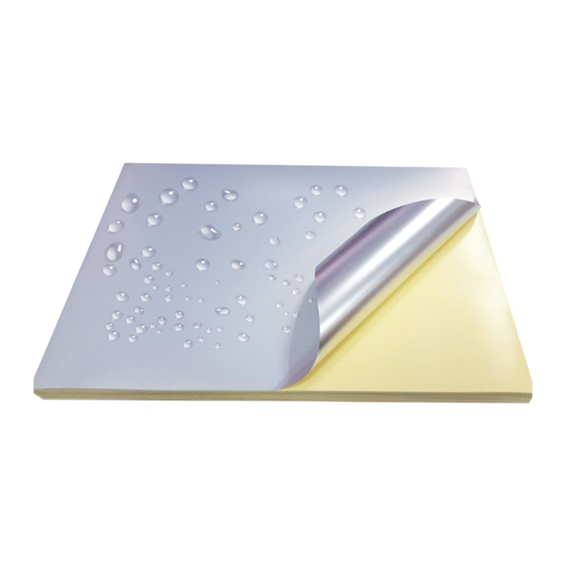 50um Matt Silver Pet Film dengan pelapik silikon kuning