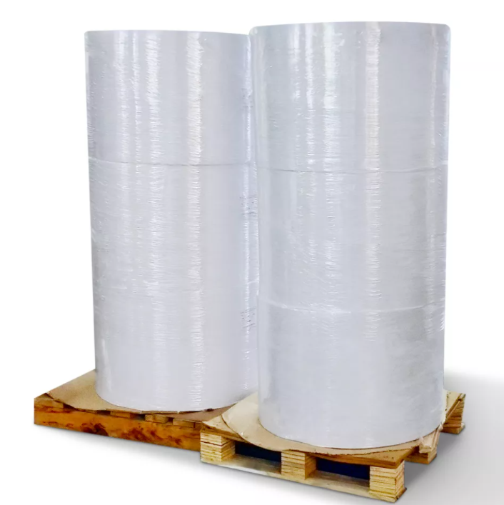 Kertas Semi Gloss Dilapisi Kertas Gam Tanggal dengan Liner Glassin 60g