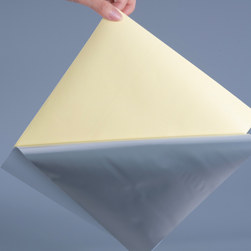 Label Pelekat Self Polyester Pet White Pet White Polyester White White Whine dengan pelekat pelekat pelekat pelekat untuk percetakan digital