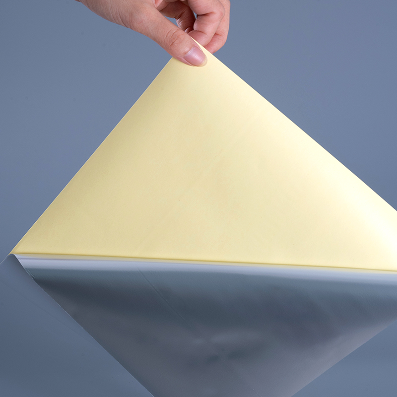 Label Pelekat Self Polyester Pet White Pet White Polyester White White Whine dengan pelekat pelekat pelekat pelekat untuk percetakan digital