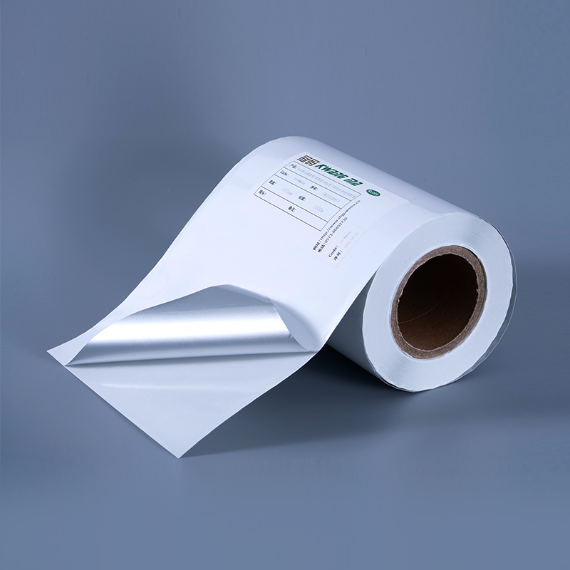 Label Pelekat Diri Glossy White Aluminized Polyester White White White Whine With Air Acrylic Ocrylic untuk Percetakan Inkjet