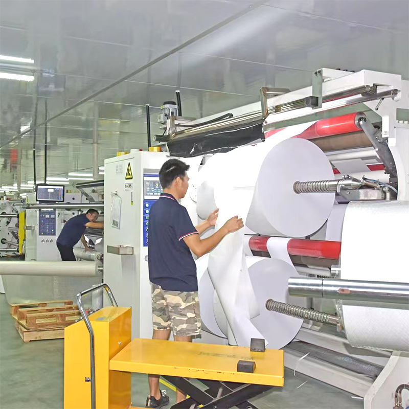 Filem poliester pelekat diri untuk pencetak laser