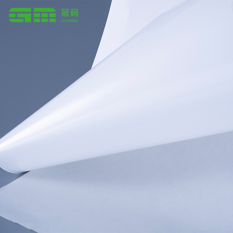 Roll Label Kertas Sintetik PP 75mic dengan pelekat beku