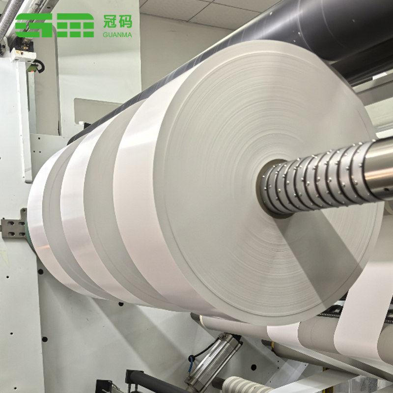 Label bateri pelekat yang lebih kuat gulungan label kalis air